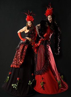 Stilt walker