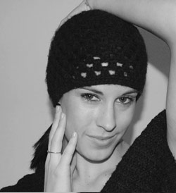 Black and white portrait