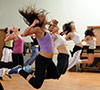 Cheer leaders dancing